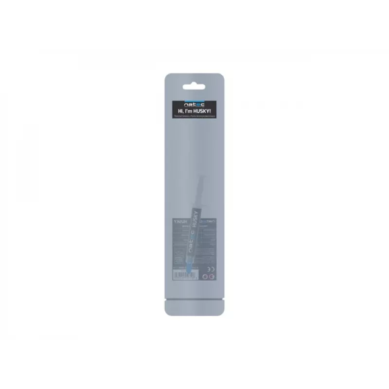 Pasta termoprzewodząca NATEC Husky NPT-1324, przewodność cieplna 4,63 W/m·K, objętość 2 ml, gęstość 2,5 g/cm³