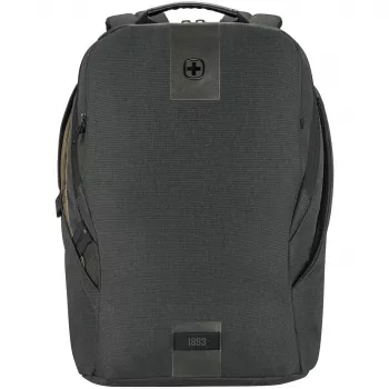 Plecak casualowy Wenger SwissGear MX Eco Light Szary Z plastiku z recyklingu
