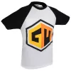 T-shirt Global Masters GM Logo - biały (L)