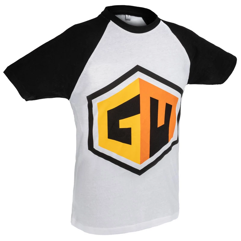 T-shirt Global Masters GM Logo - biały (L)