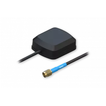 Antena sieciowa Teltonika PR1KSG30, polaryzacja kołowa, 2 dBi, 1,57542–1,602 GHz, wtyk SMA, 50 Ω, czarna