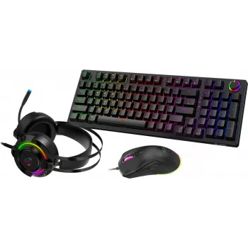 Zestaw gamingowy Yenkee YGS 03 ECLIPSE 3-in-1 (klawiatura, mysz, słuchawki)