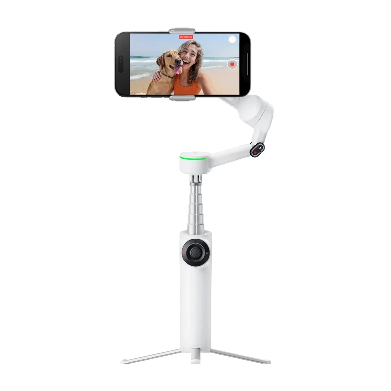 Zestaw stabilizatora Insta360 Flow 2 Pro z AI Tracker (biały)