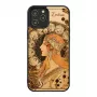 Etui na telefon man and wood dla iPhone 12 Pro Max — zodiac Czarny