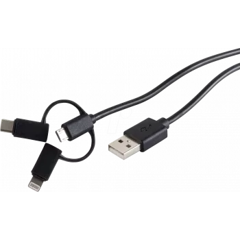 shiverpeaks BS14-15035 Kabel USB 2 m 2.0 USB A Micro-USB B Czarny (BS14-15035)