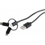 shiverpeaks BS14-15035 Kabel USB 2 m 2.0 USB A Micro-USB B Czarny (BS14-15035)