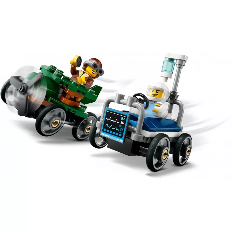 LEGO CITY 60459 Samolot kontra Łóżko Szpitalne