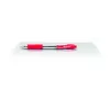 Długopis Stanger 18000300040 Softgrip wysuwany — czerwony tusz, wysuwana końcówka, miękki uchwyt