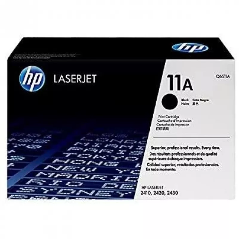 HP Q6511A Oryginalny wkład tonerowy 11A [Laser, Czarny]