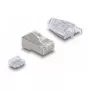 DeLOCK Wtyk modułowy RJ45 kat.6 z zakrzywioną zatrzaskiem i ochroną przed zginaniem 50 szt.