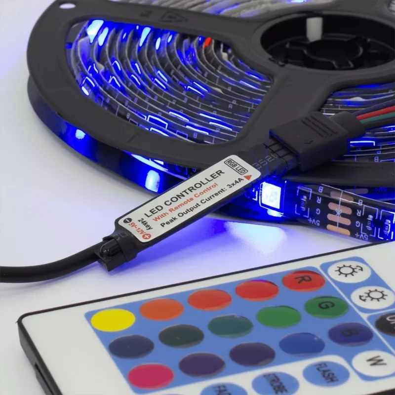 Zestaw taśm LED RGB White Shark Helios LED-03, 3m