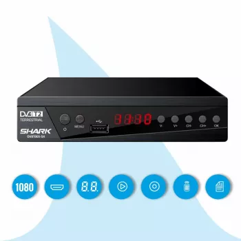 Cyfrowy tuner telewizyjny MANTA DVBT005-SH DVB-T/T2 obsługa HEVC