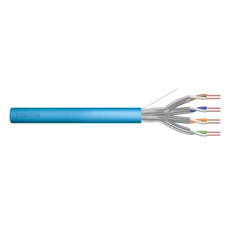 Kabel sieciowy Digitus DK-1624-A-VH-1 RJ45 Cat6a 100m niebieski