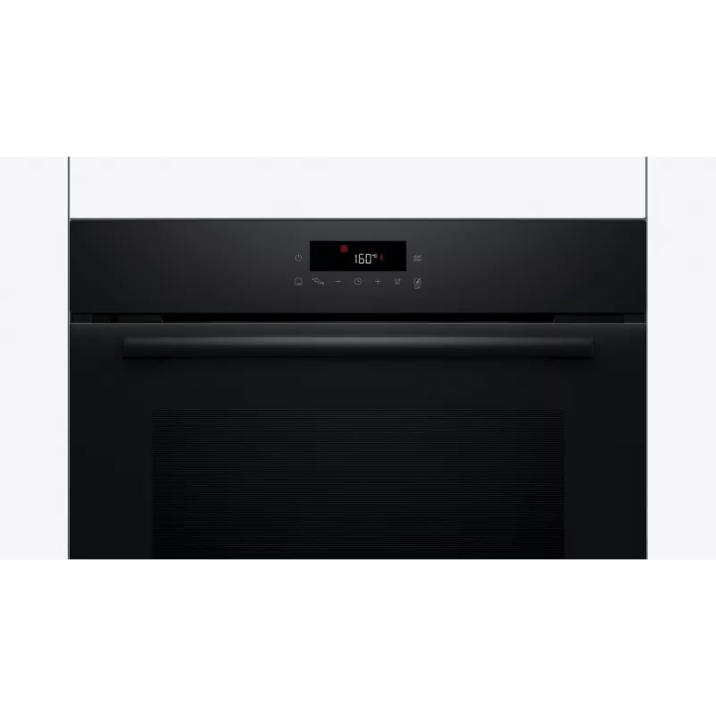 BOSCH Serie 2 HBA571BB4 piekarnik 71 L 3600 W czarny + BOSCH HEZ538000 prowadnica