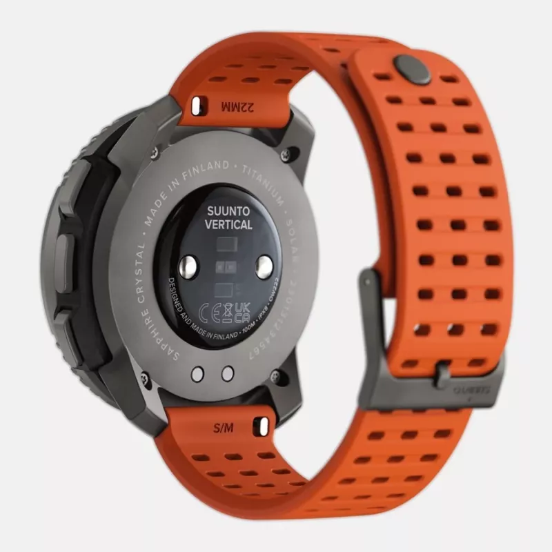 Suunto Vertical 3,56 cm (1,4 inch) Dot-matrix 49 mm 280 x 280 pikseli Ekran dotykowy Czarny GPS (satelita)