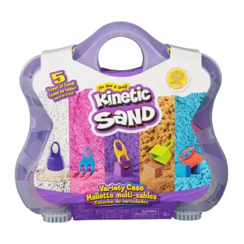 Kinetic Sand Castle Case - Limonkowo Zielony