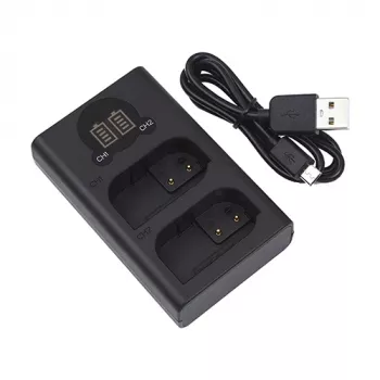 Ładowarka do baterii PANASONIC DMW-BLK22, podwójna
