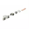 Moduł Keystone RJ45 DELOCK 90374 Cat.6A 90° bez narzędziowy