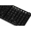 Klawiatura IBOX AURORA K-6 — pełnowymiarowa QWERTY, bezprzewodowa RF + Bluetooth, podświetlenie RGB, mechaniczne niskoprofilowe klawisze, czarna