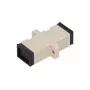 Adapter Extralink SC/UPC, wielomodowy, simpleks, szary