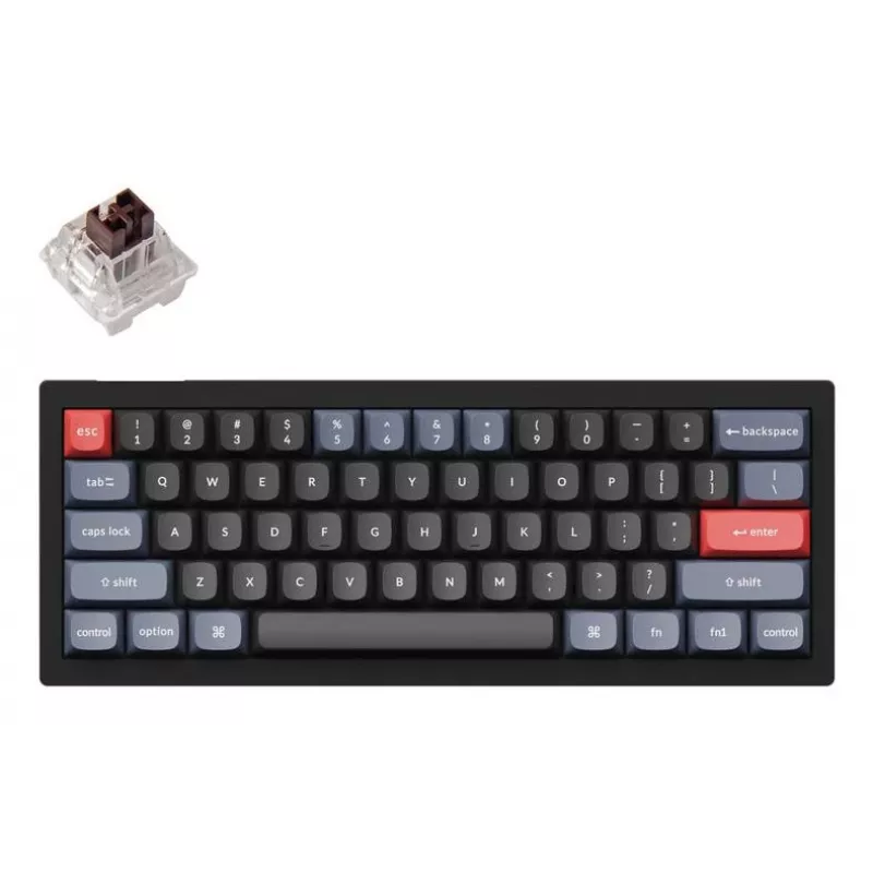 Klawiatura Wrl V4 RGB/CARBON Czarna V4-B3 Keychron