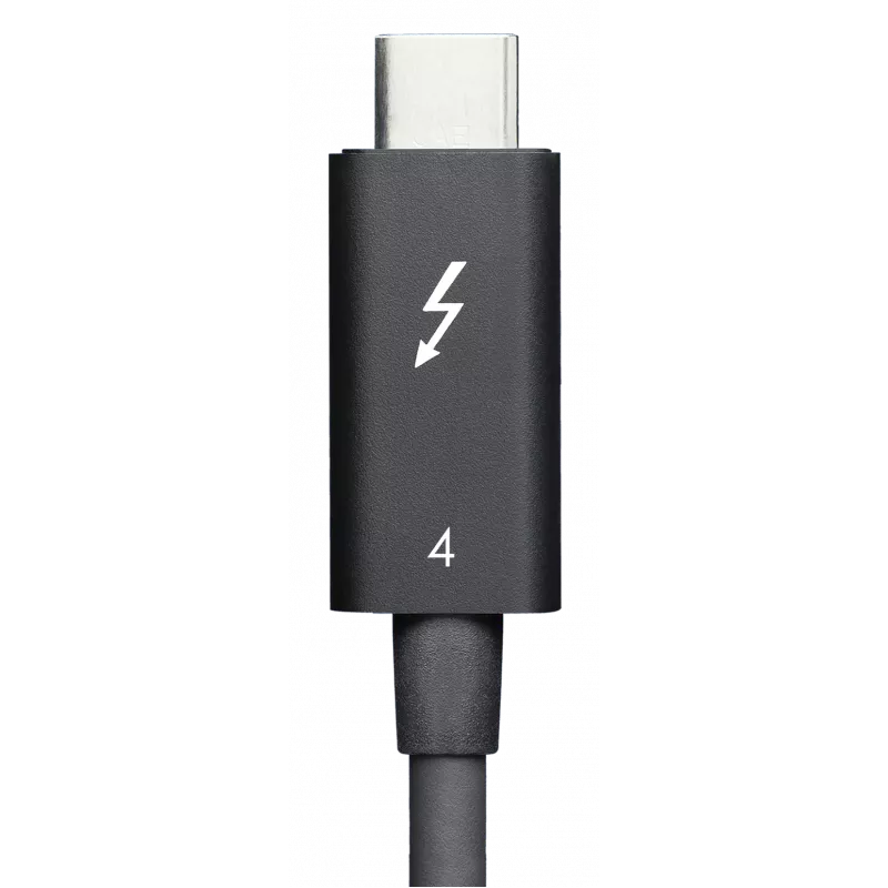 Kabel Thunderbolt Lenovo 4Z51A40455 — 2 m, 40 Gbit/s, męsko-męski, czarny