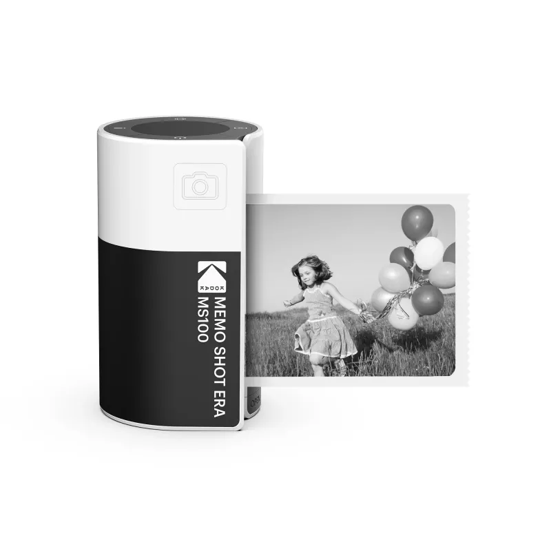Kodak MemoShot Era MS100 Photo Printer 68.58 x 45.72 mm Czarny żółty