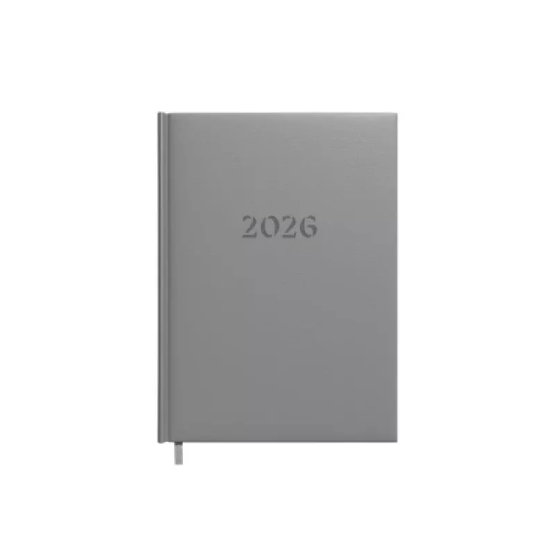 Planer kalendarz 2026 A5 szary