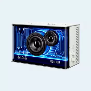 Głośnik Edifier QD35 Bluetooth RGB biały detal