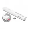 DeLOCK Prezenter USB Laser biały bezprzewodowy nano odbiornik USB RF