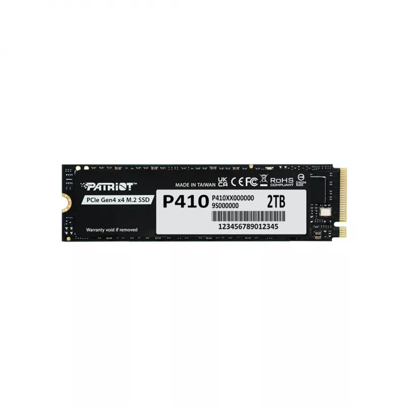 Dysk SSD PATRIOT P410 2 TB M.2 NVMe, 2000 GB, format M.2