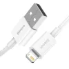 Kabel Baseus Superior Series USB na Lightning, 2,4A, 0,25m (biały)