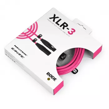 Kabel audio RØDE XLR3M-P 3 m XLR różowy