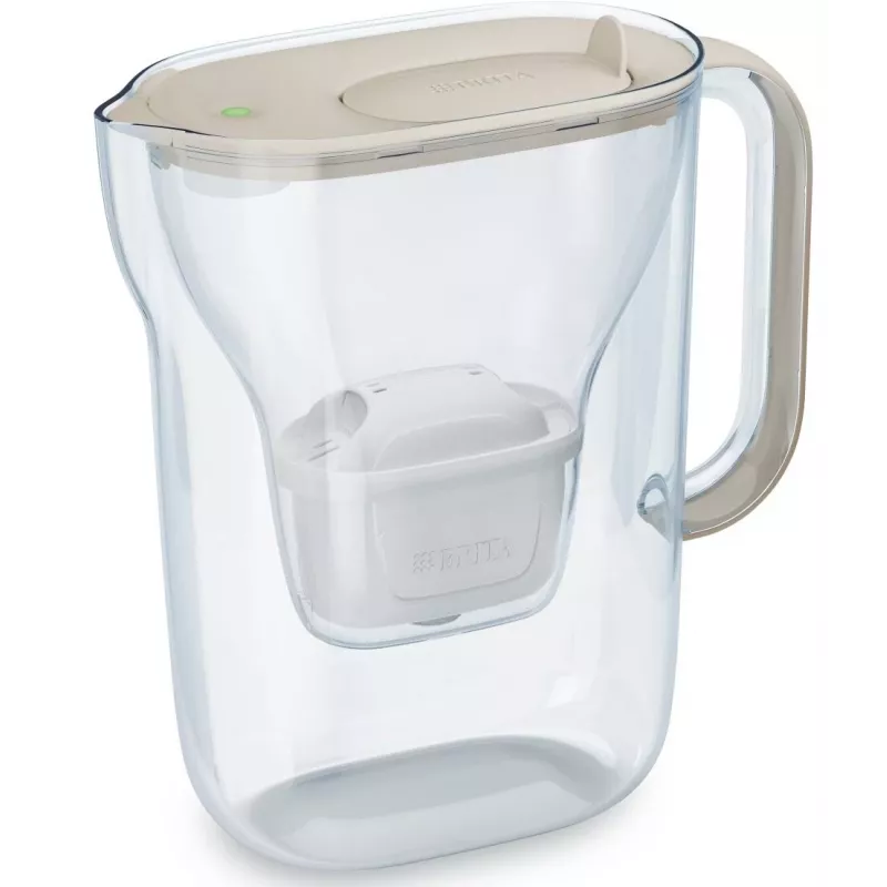 Dzbanek filtrujący wodę BRITA Style Essential 2,4 L z 3 wkładami wymiennymi (piaskowy)