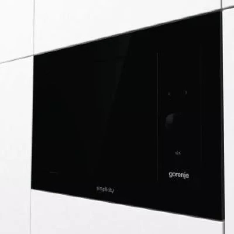 Gorenje BM235G1SYB Czarna Kuchenka mikrofalowa kombinowana Do zabudowy 23 L 900 W