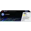 HP 128A Żółty Oryginalny LaserJet Toner, 1300 stron, Żółty, 1 szt.