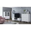 Cama TV stand LOTTA 160 2D2K Biały/sonoma