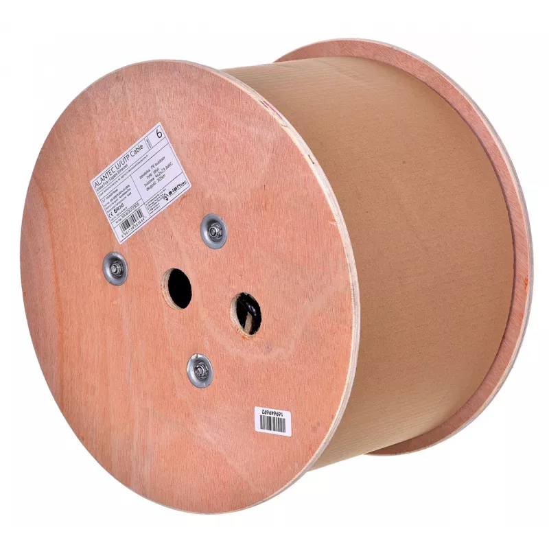 Alantec KIU6OUTZ305 kabel sieciowy 305 m Cat6 U/UTP (UTP) Czarny