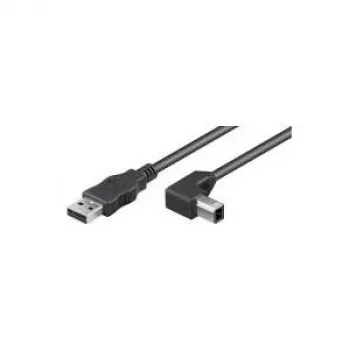 Wentronic Goobay Kabel USB 2.0 Hi-Speed, Czarny, 0,5 m - USB 2.0-Wtyk (Typ A) > USB 2.0-Wtyk (Typ B) (93016)