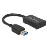 Kabel USB DeLOCK 65698 USB 3.2 Gen 2 0,15 m USB A USB C Czarny