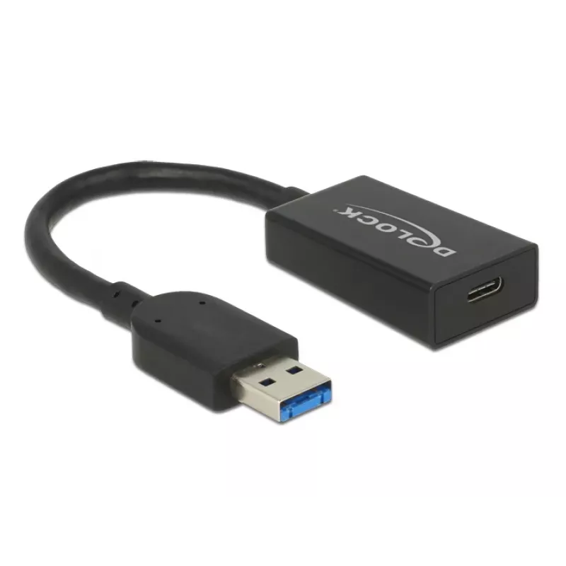 Kabel USB DeLOCK 65698 USB 3.2 Gen 2 0,15 m USB A USB C Czarny
