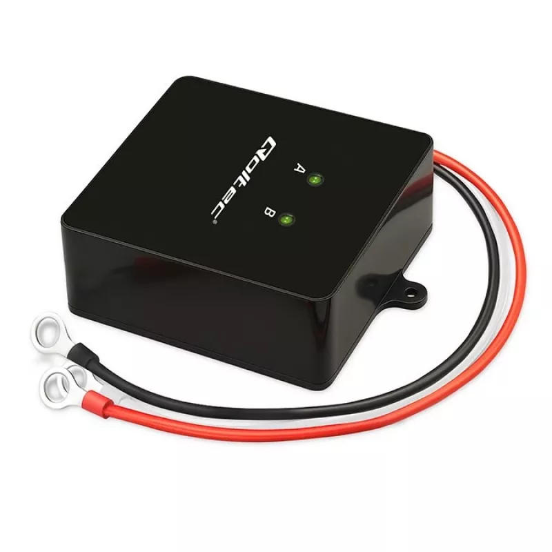 Balanser napięcia akumulatorów QOLTEC 51097 do akumulatorów 24V (2×12V), prąd równoważenia 5A