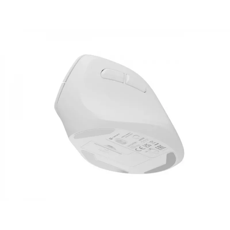 Mysz NATEC Crake 2, uniwersalna, praworęczna, bezprzewodowa RF + Bluetooth, optyczna 2400 DPI