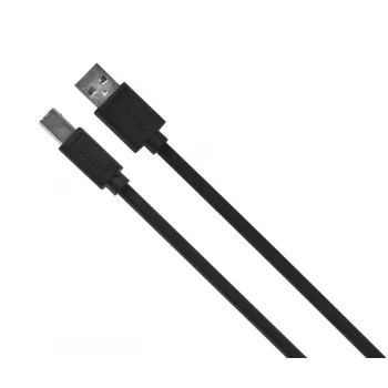 Kabel USB UNITEK Y-C421GBK 5 m USB 2.0 USB A USB B Czarny