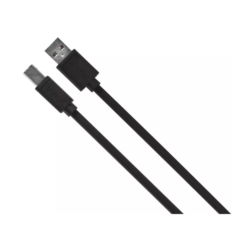 Kabel USB UNITEK Y-C421GBK 5 m USB 2.0 USB A USB B Czarny