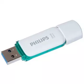 Philips FM25FD75B pendrive USB 256 GB USB Typ-A 3.2 Gen 1 (3.1 Gen 1) Turkusowy, Biały