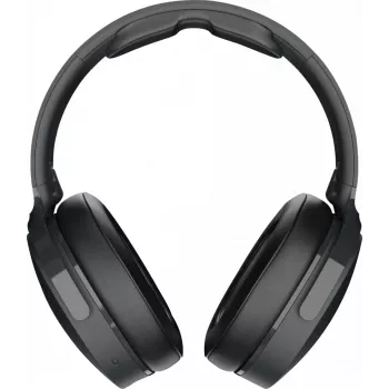 Słuchawki nauszne Skullcandy Hesh Evo — przewodowe i Bluetooth 5.0, bateria 36 h, USB-C, 3,5 mm, składane, redukcja szumów, czarne