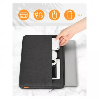 Pokrowiec Inateck LB01005 do laptopów 39,6 cm (15,6 cala), czarny