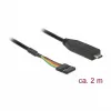 Kabel USB DeLOCK 63913 2m USB C czarny