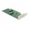 Karta DeLOCK PCI Express 4.0 x16 na 4 x SFF-8639 NVMe - Bifurkacja - Niski profil